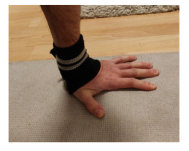 Bandagen gegen Handgelenks Schmerzen Liegestütze